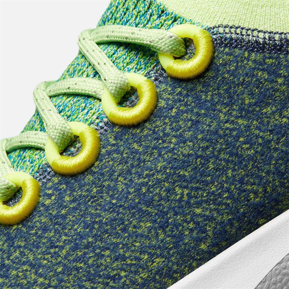 Allbirds Women\'s Running Shoes Green - Wool Dasher Mizzles - 28091GYEX